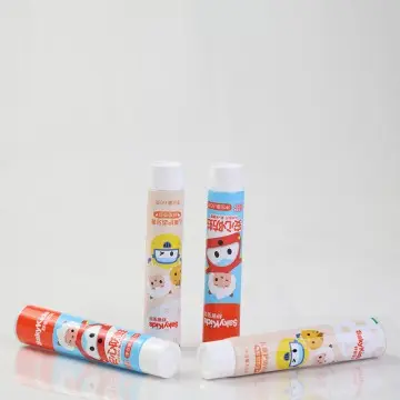 ABL250/12-White Laminate Tube with Full Diameter Screw Cap for Kids Toothpaste
