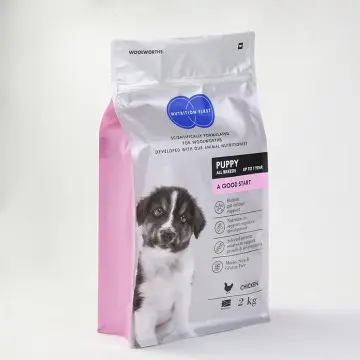 Laminate Stand Up Pouch With Zipper For Pet Food
