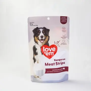 Standing Laminate Pouch With Zipper For Pet Food